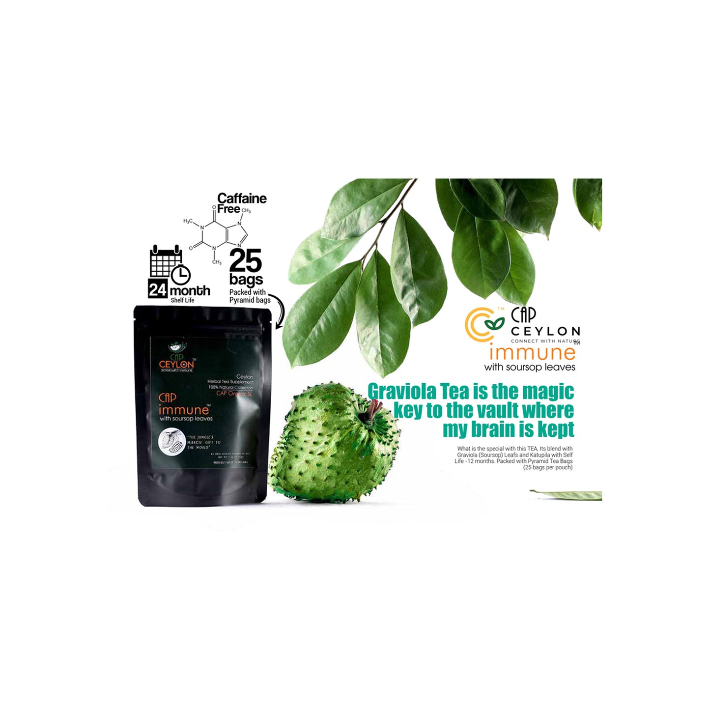 CAP Ceylon Immuntee (50 g)