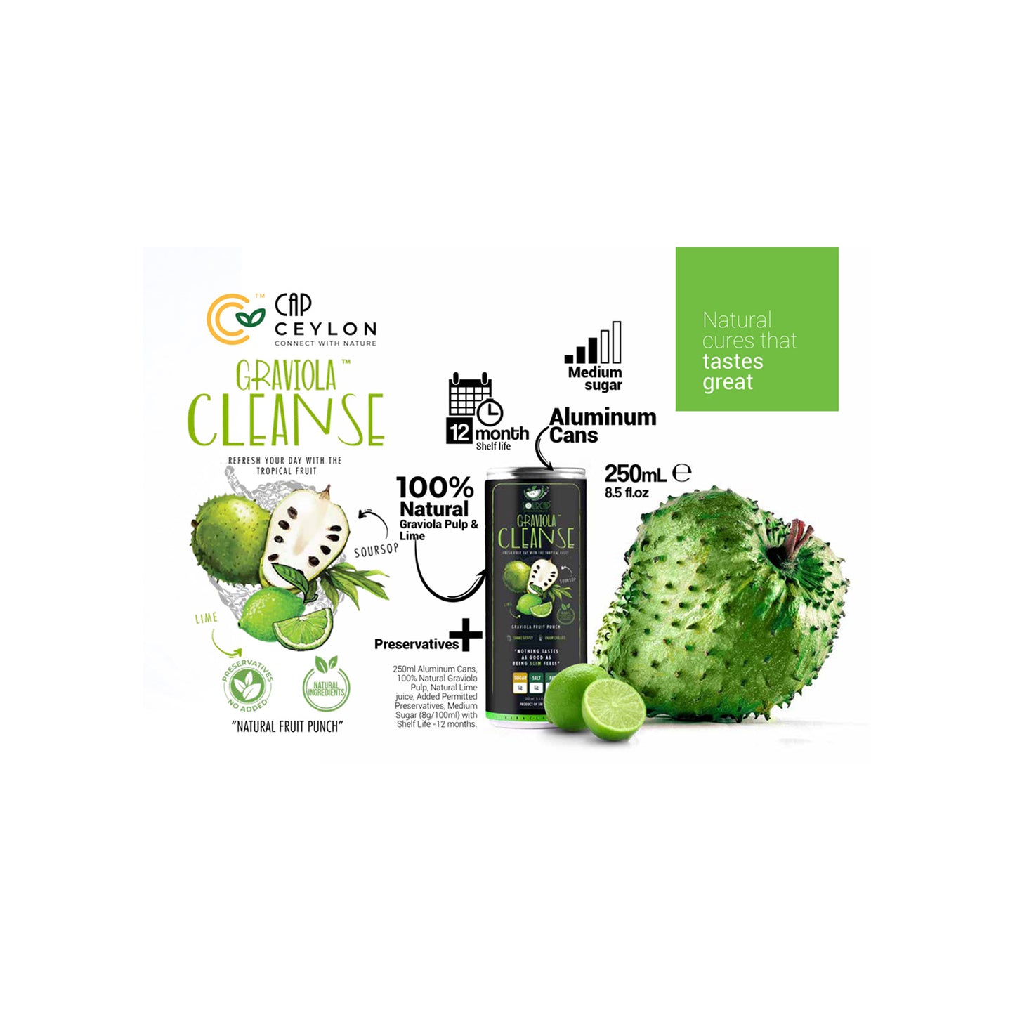 CAP Ceylon Graviola Cleanse (250 ml)