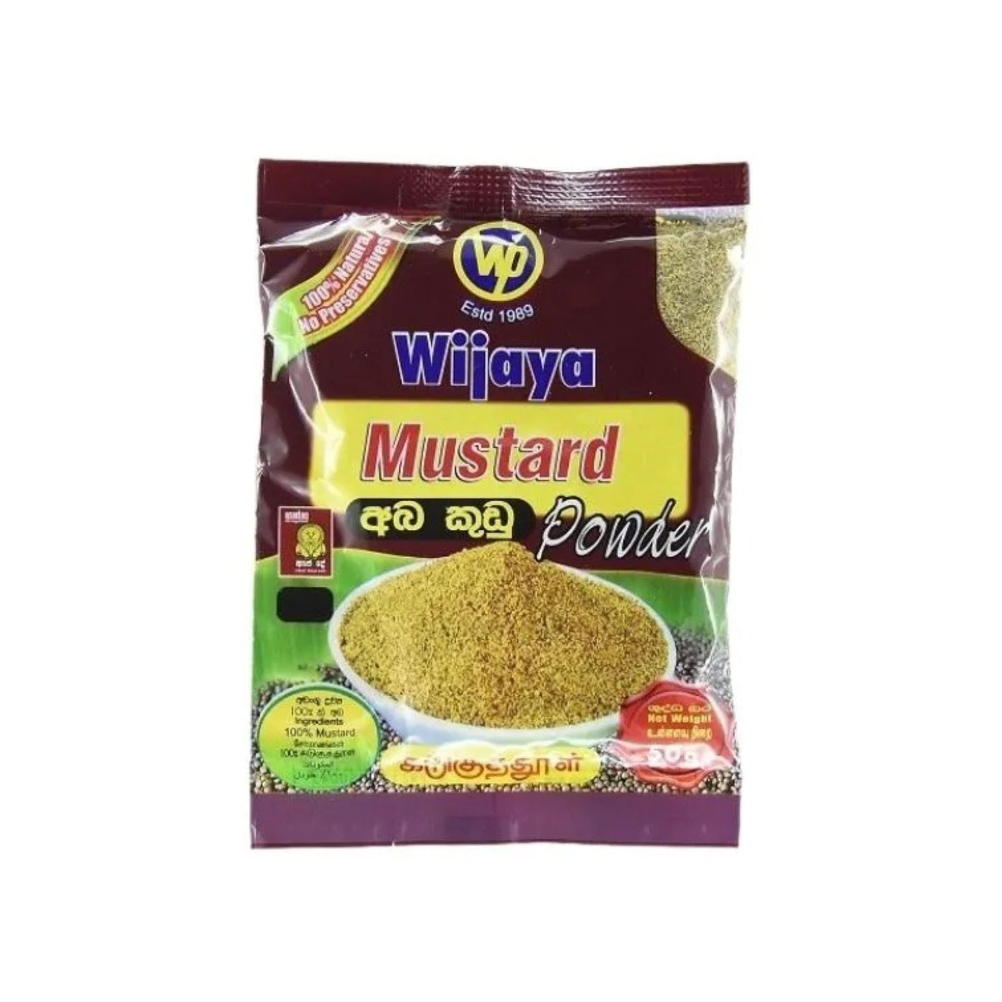 Wijaya Senfpulver (50g)
