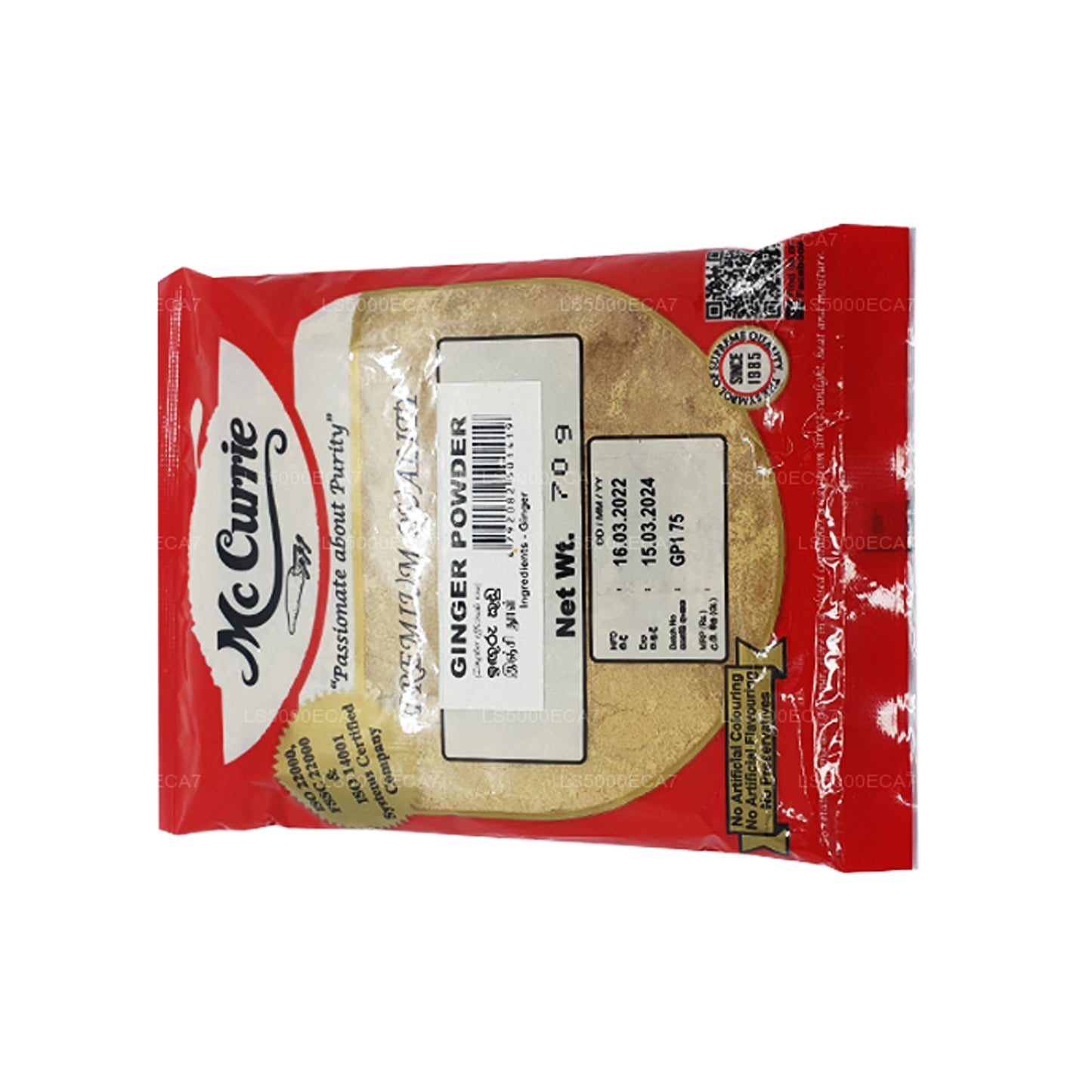 Mc Currie Ingwerpulver (70g)