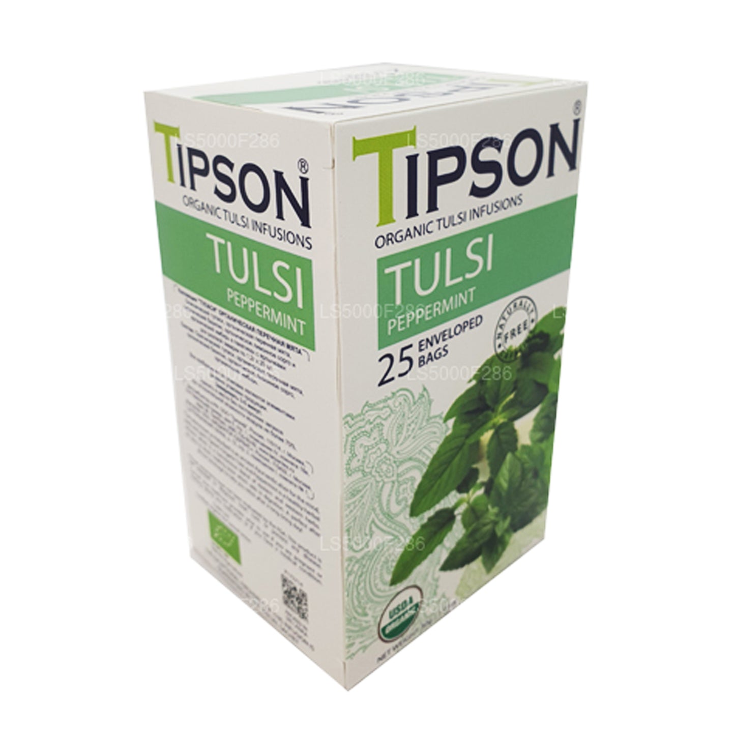 Tipson Tea Bio-Tulsi mit Pfefferminze (30 g)