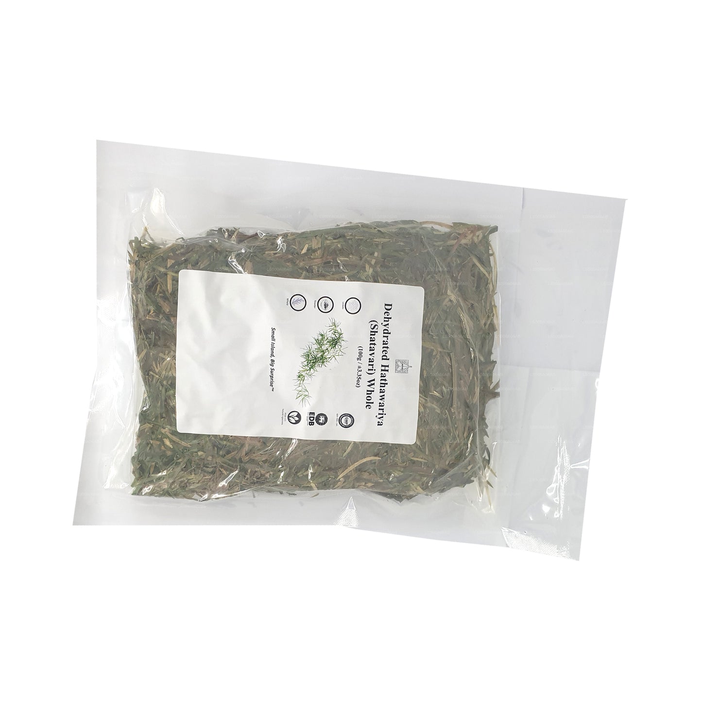 Lakpura dehydriertes Hathawariya (Shatavari) ganz (100 g)
