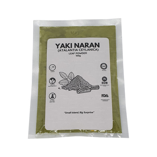 Lakpura Dehydrated Yaki Naran (Atalantia Ceylanica) Blätterpulver