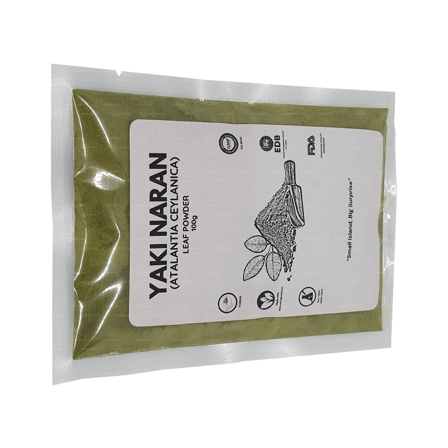 Lakpura Dehydrated Yaki Naran (Atalantia Ceylanica) Blätterpulver