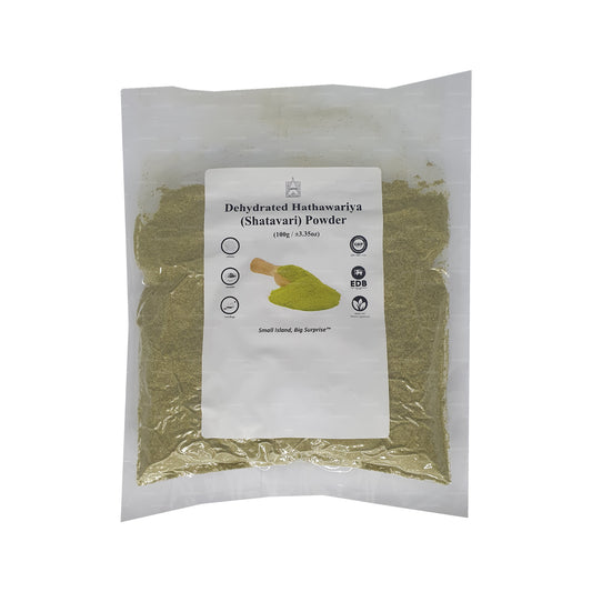 Lakpura Dehydriertes Hathawariya (Shatavari) -Pulver (100 g)