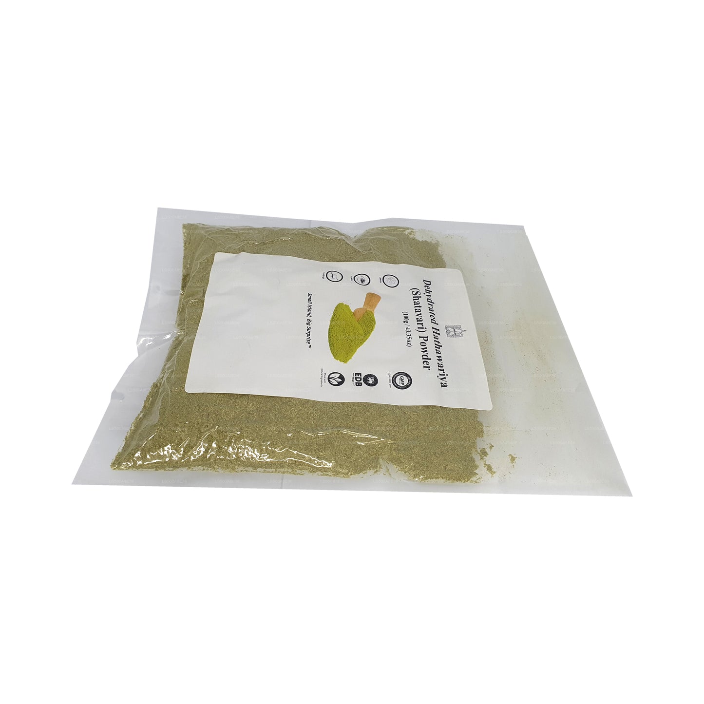 Lakpura Dehydriertes Hathawariya (Shatavari) -Pulver (100 g)