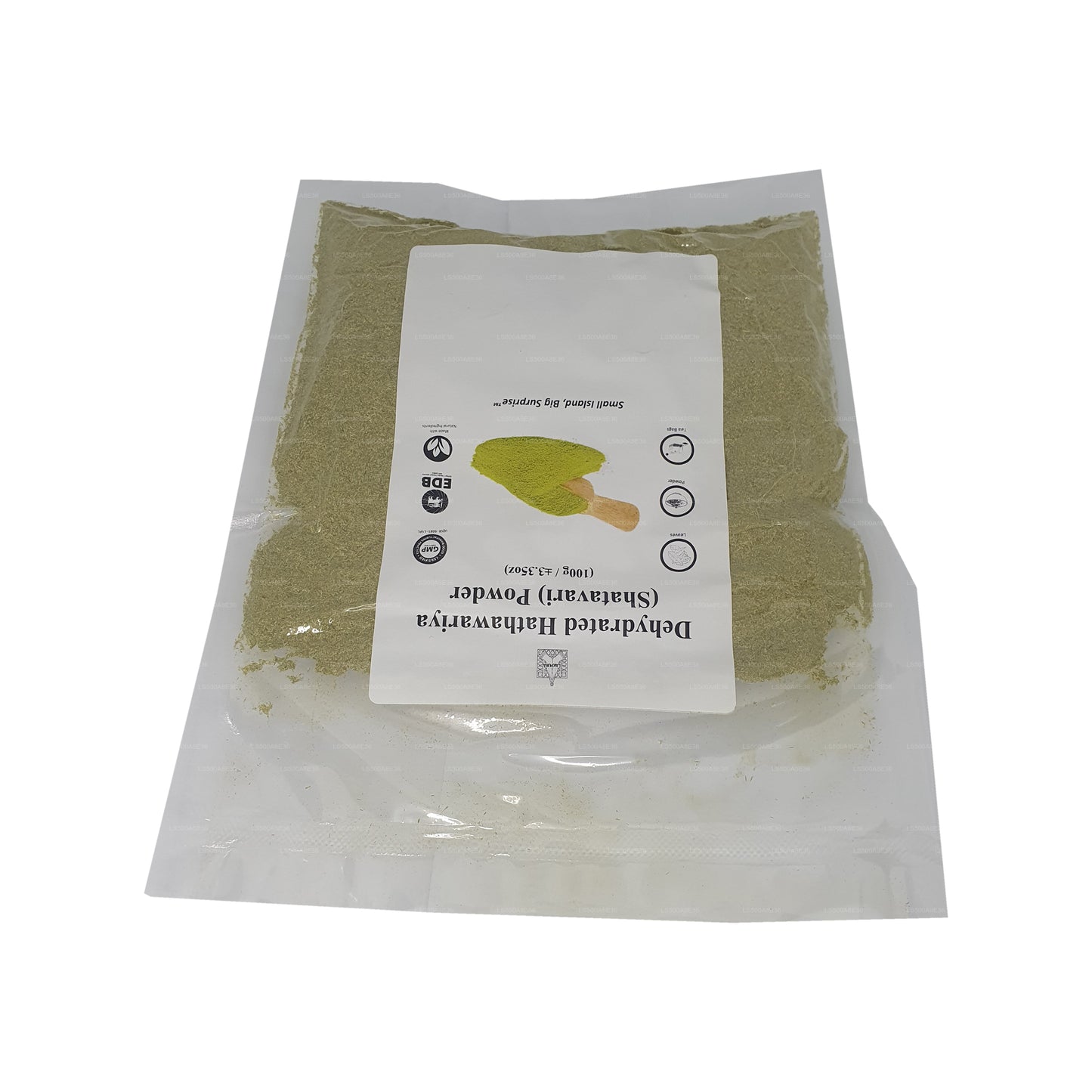 Lakpura Dehydriertes Hathawariya (Shatavari) -Pulver (100 g)