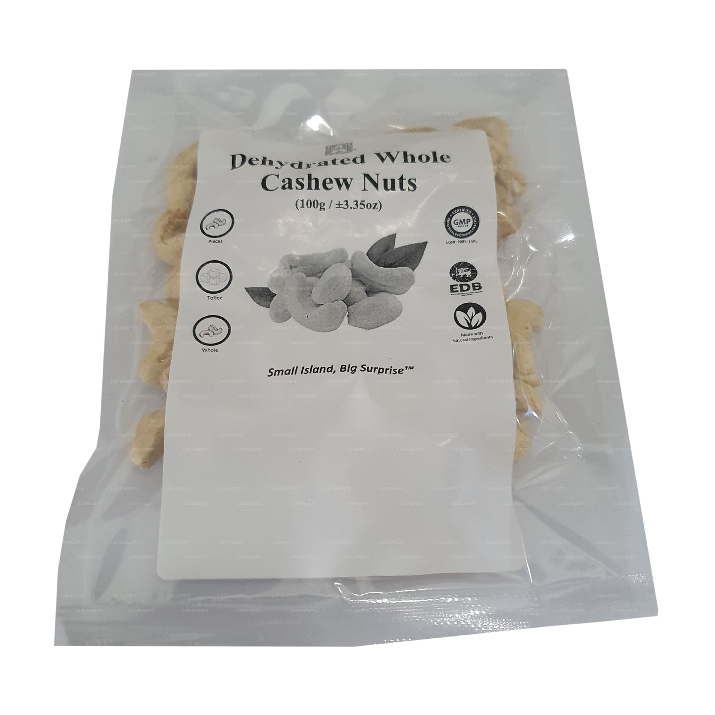 Lakpura dehydrierte ganze Cashewnüsse (100 g)