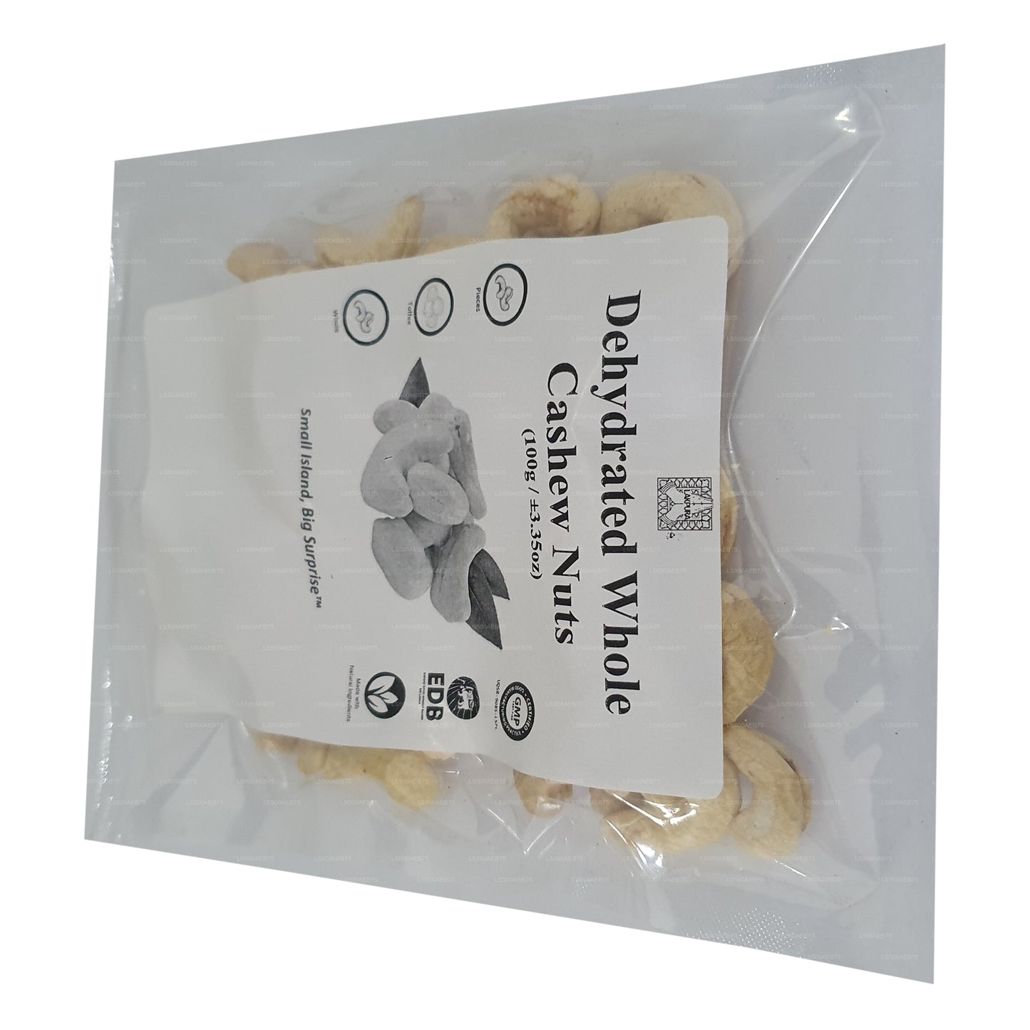 Lakpura dehydrierte ganze Cashewnüsse (100 g)