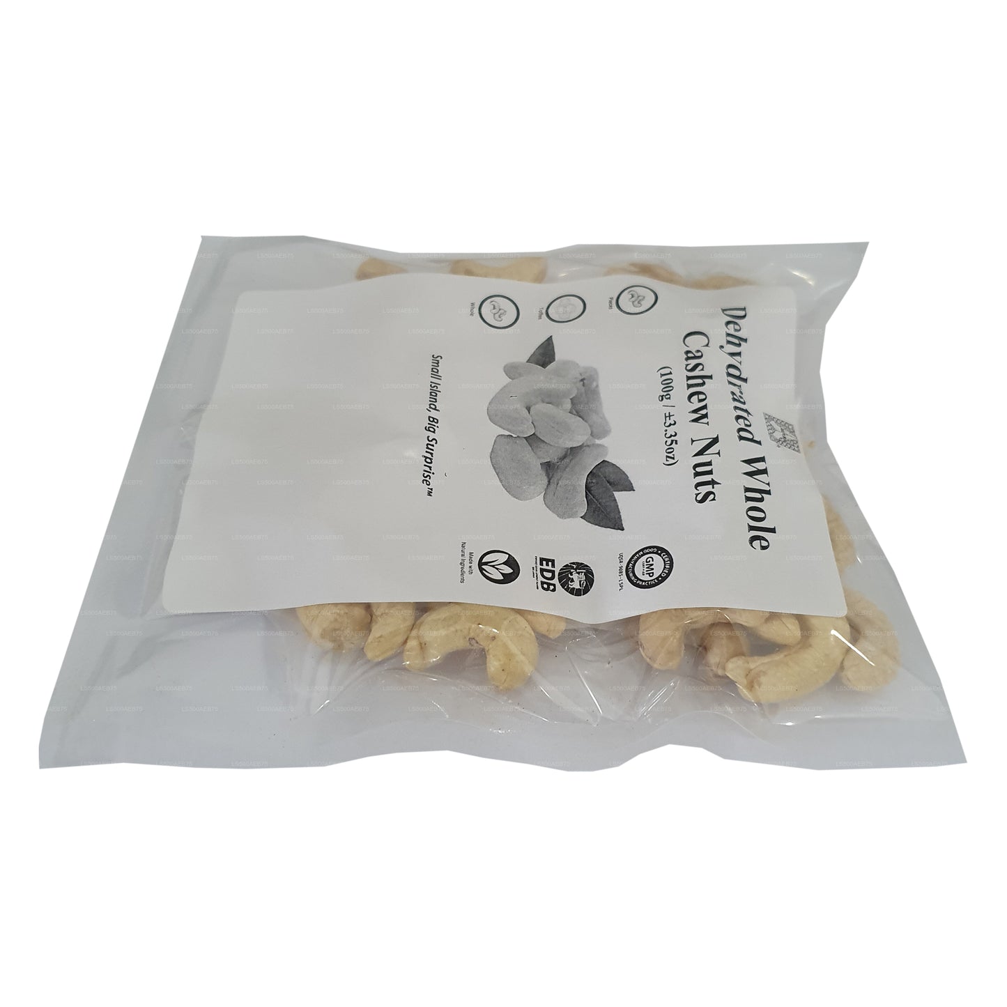 Lakpura dehydrierte ganze Cashewnüsse (100 g)