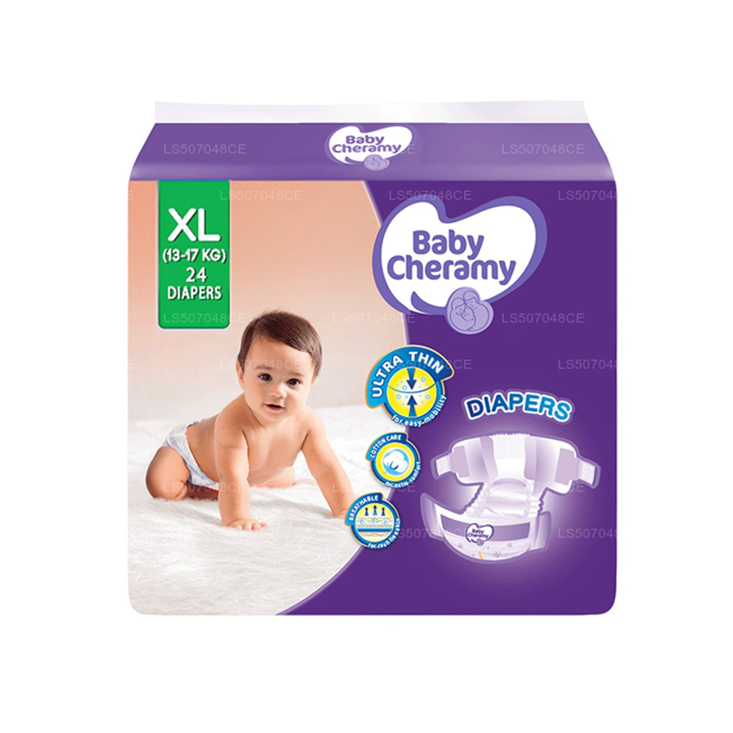 Baby Cheramy Windeln XL (24 Windeln)