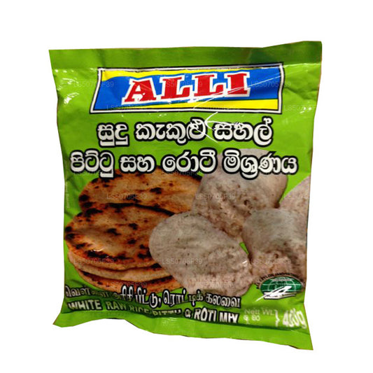 Alli Weißer roher Reis Pittu &amp; Rotti Mix (400g)