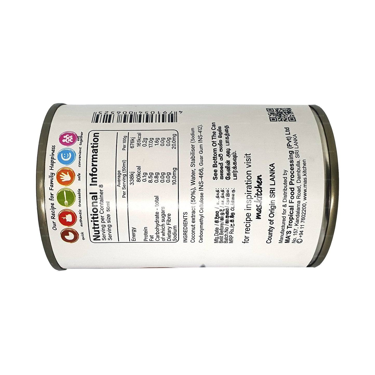 MA's Kitchen Kokosmilch Classic (400 ml)