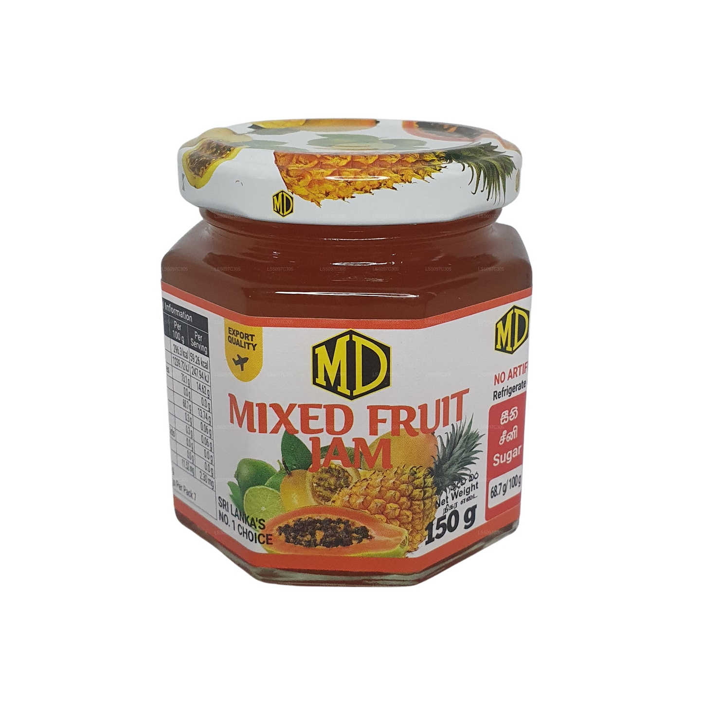 Gemischte Fruchtmarmelade (150 g)
