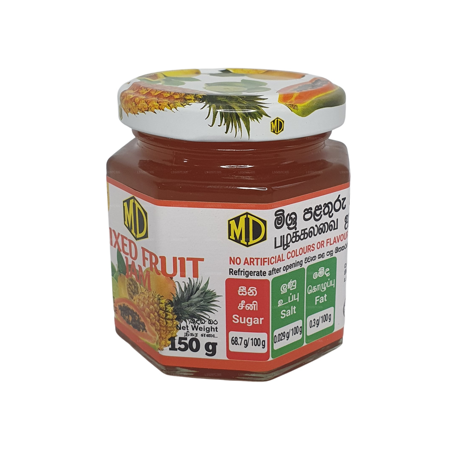 Gemischte Fruchtmarmelade (150 g)