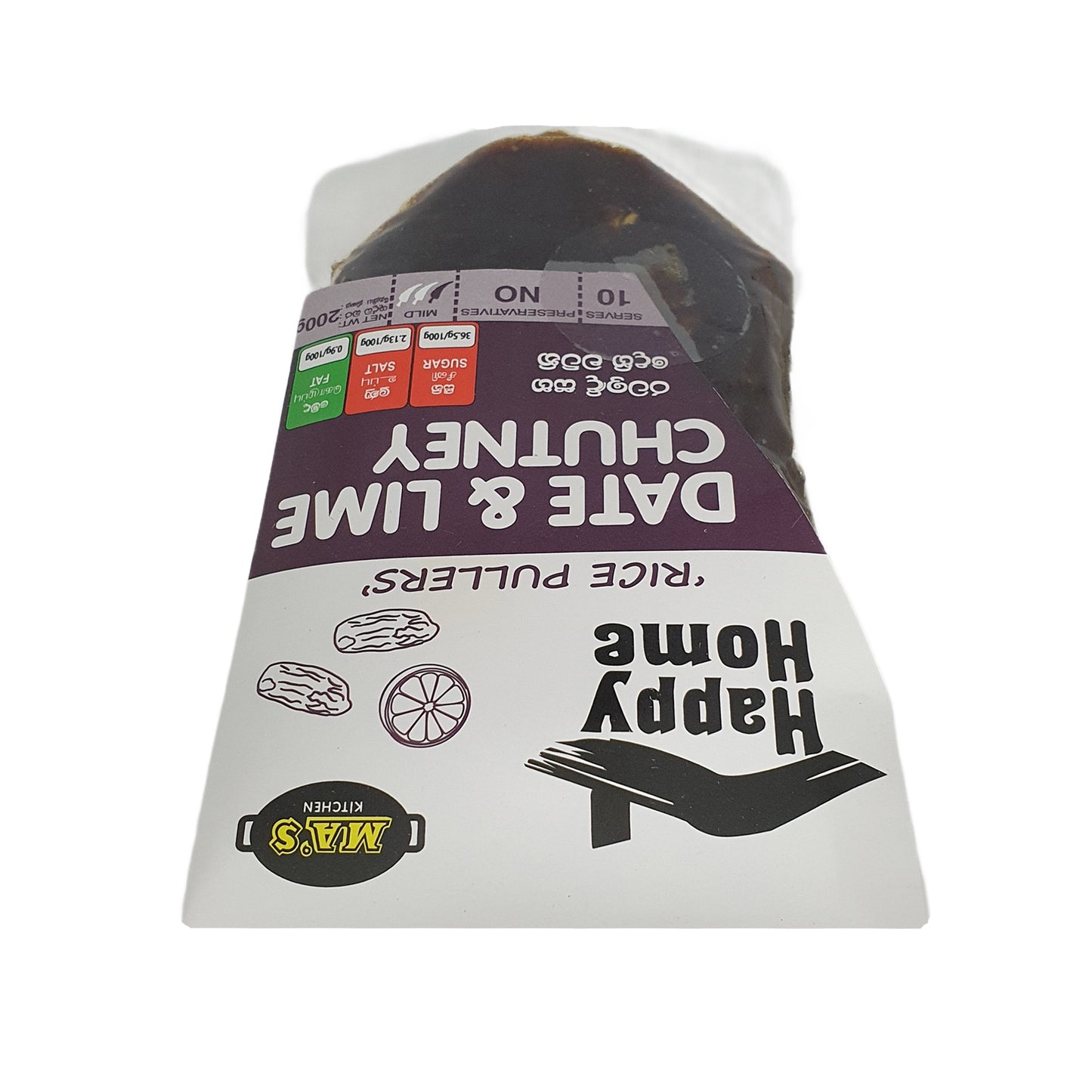 MA's Kitchen Chutney mit Datteln und Limetten (200 g)