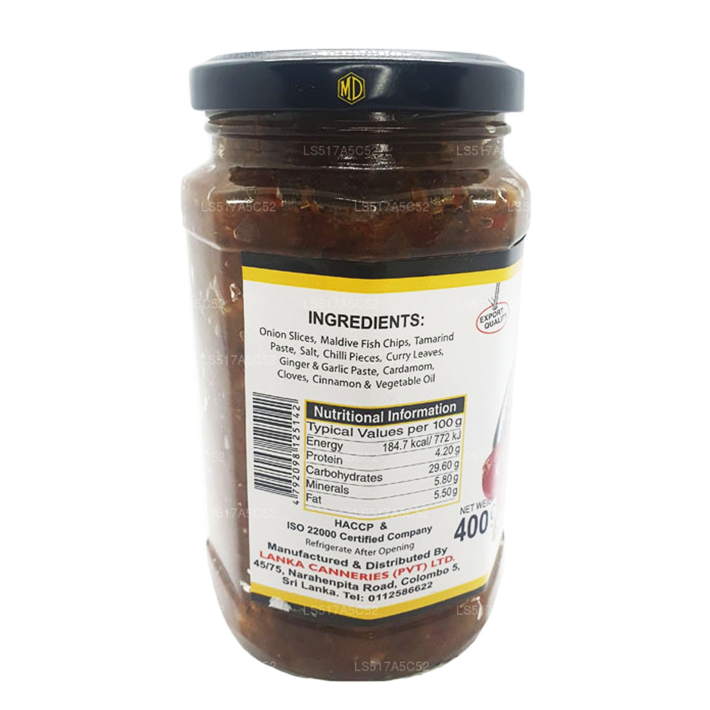 MD Seeni Sambol (400 g)