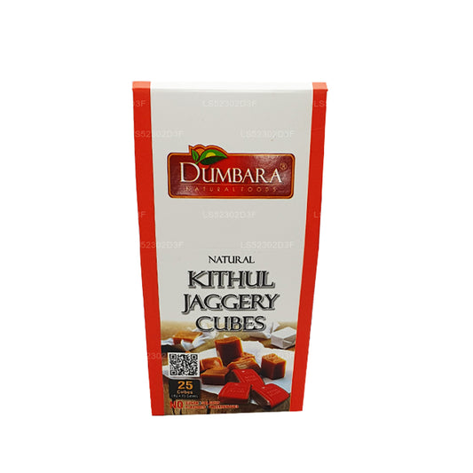 Dumbara Kithul Jaggery 8 g x 25 Würfel (200 g)