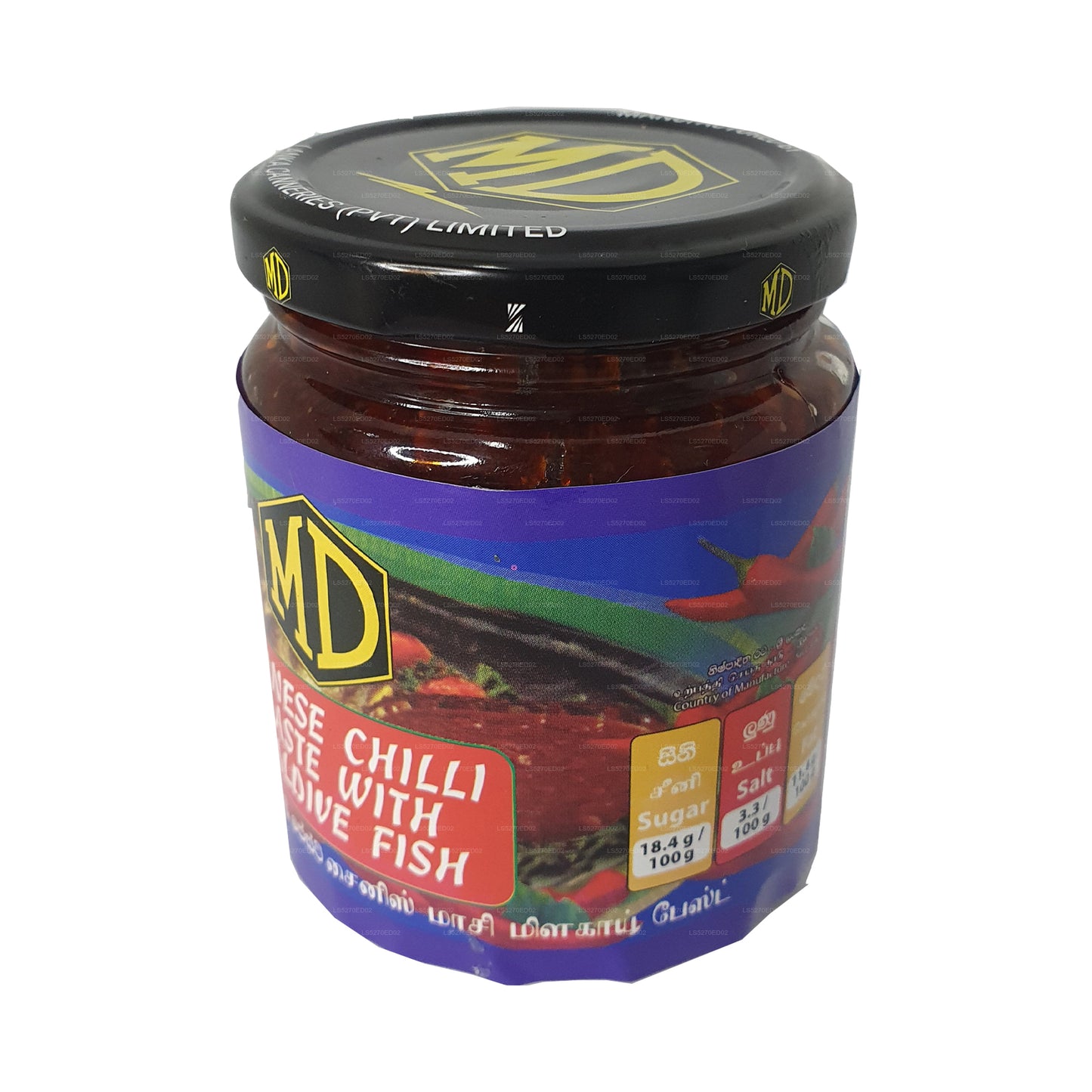 MD Chinesische Chilipaste mit Maledivenfisch (270 g)