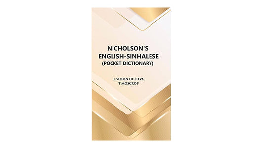 Nicholsons Englisch-Singhalesisch (Taschenwörterbuch)