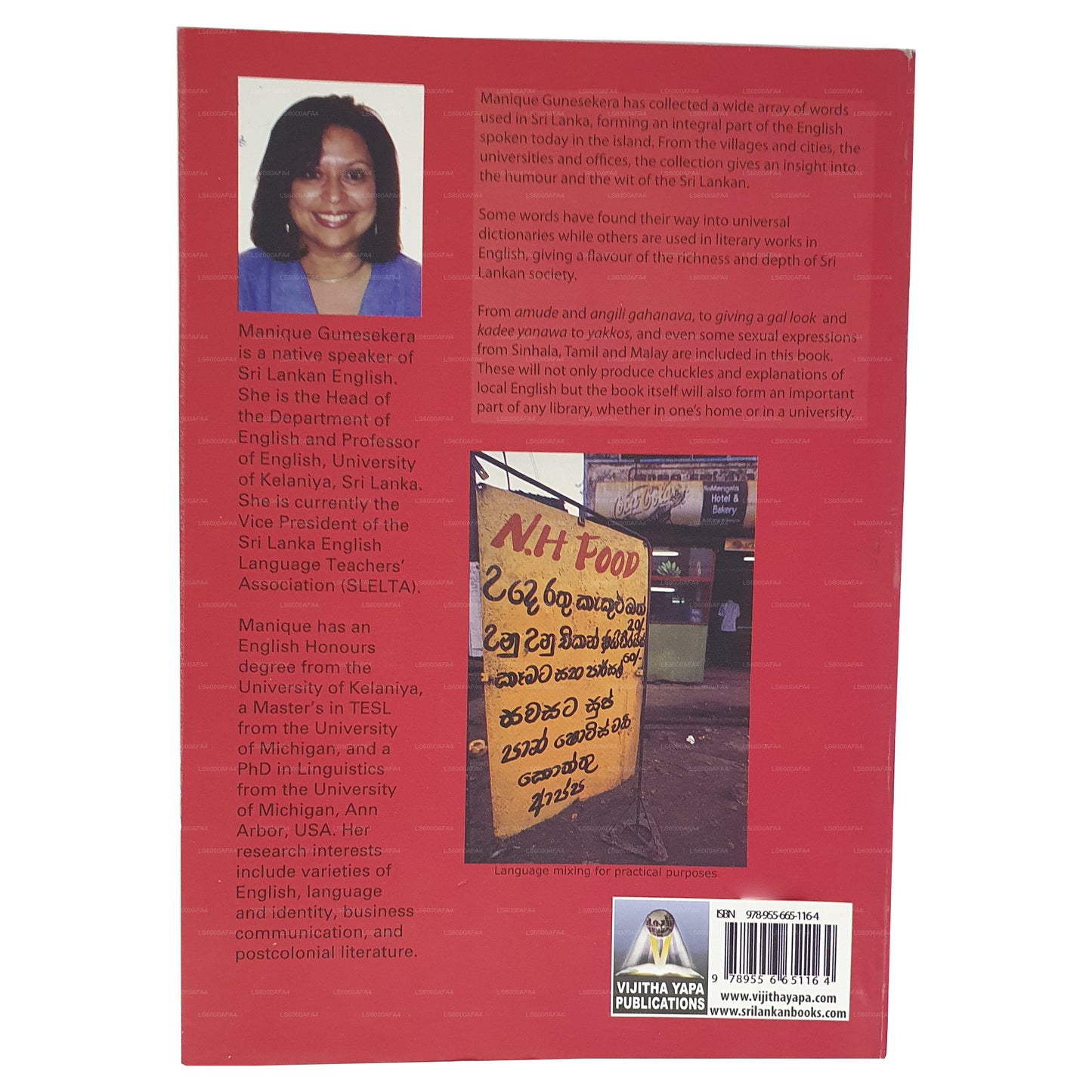 Die postkoloniale Identität des srilankischen Englischen