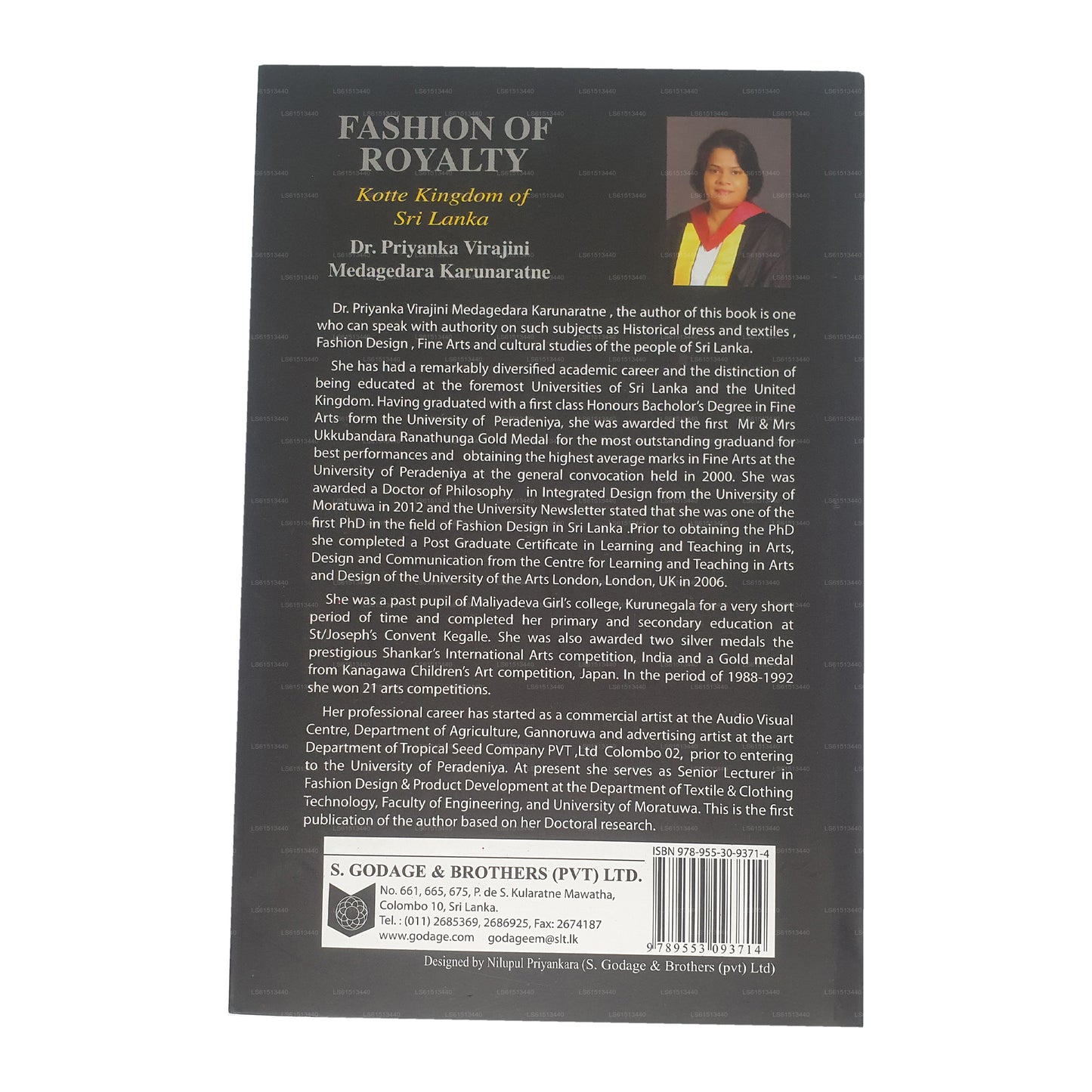 Mode des Königshauses (Königreich Kotte Sri Lanka) 