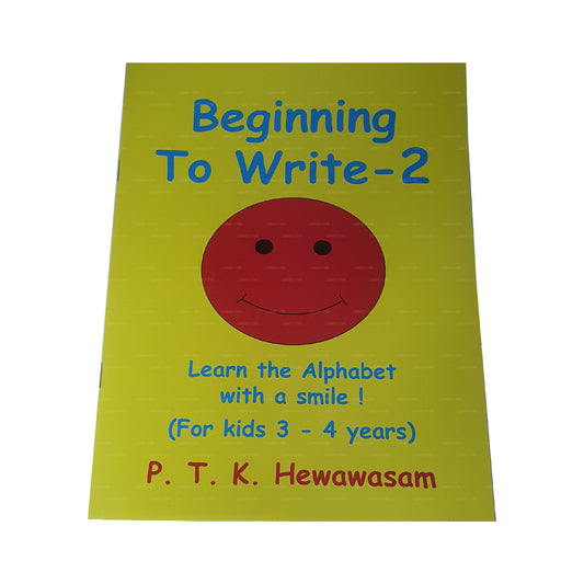 Beginn des Schreibens - 2