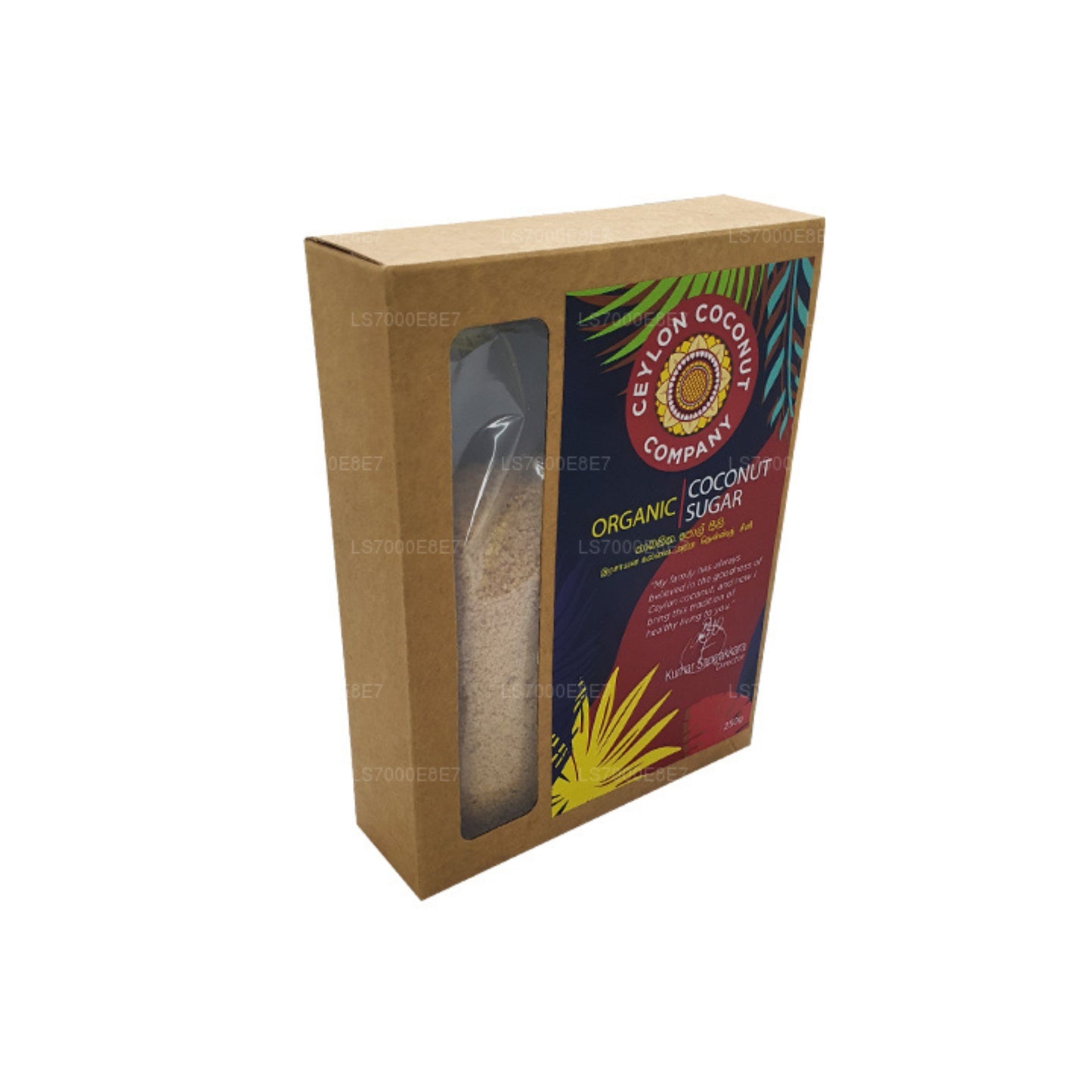 CCC 100 % reiner Bio-Kokospalmenzucker (250 g)