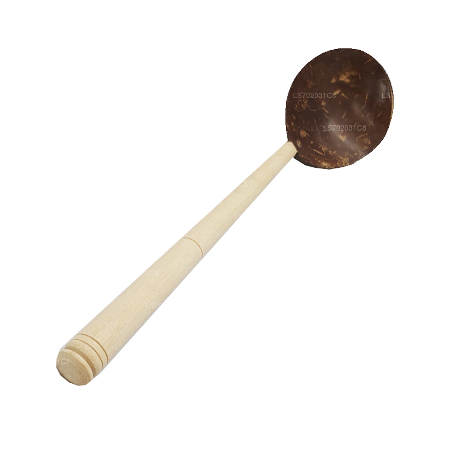 Lakpura Löffel mit Kokosnussschale (26 cm)