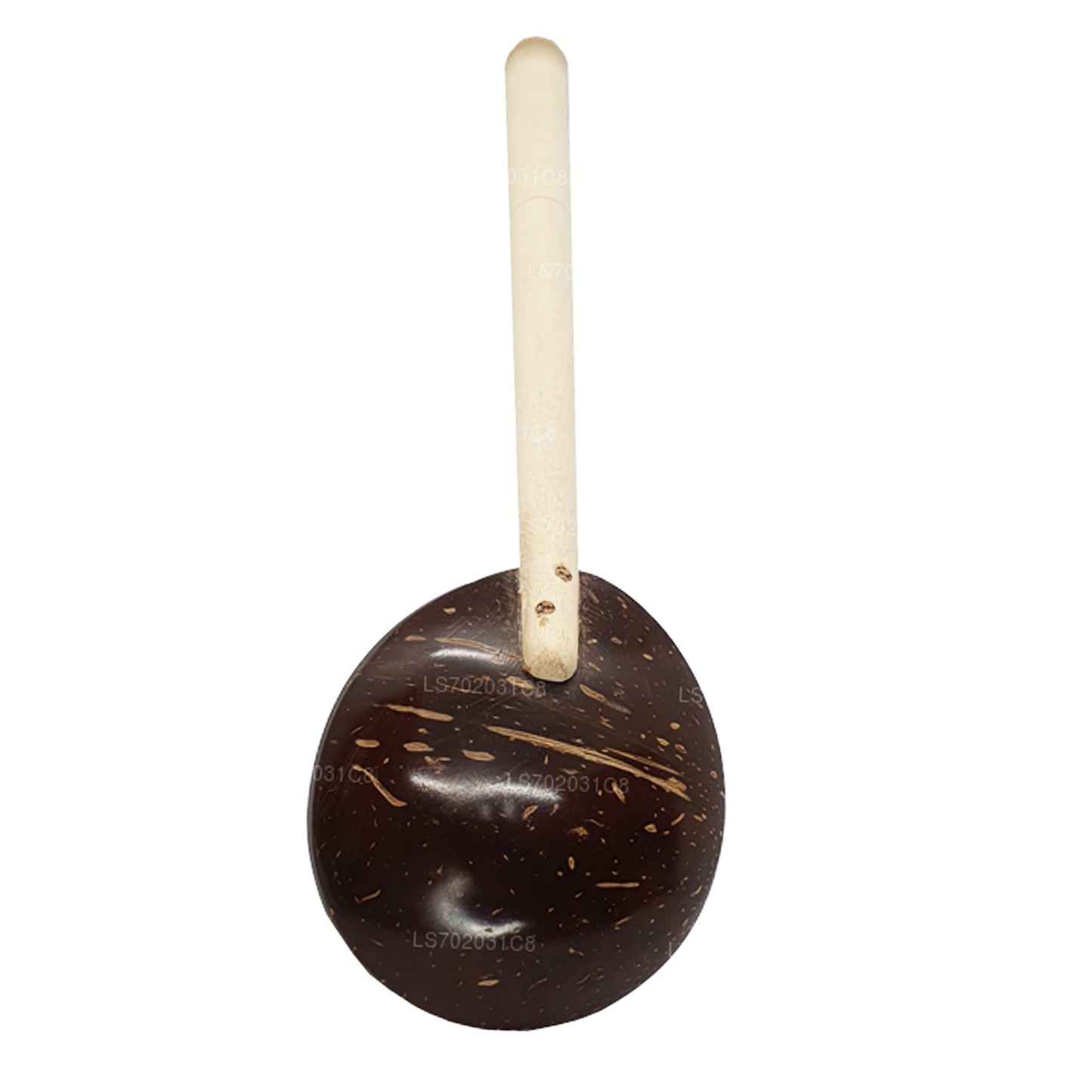 Lakpura Löffel mit Kokosnussschale (26 cm)
