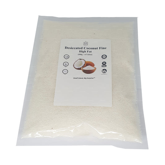 Lakpura Kokosraspeln Fein - Hoher Fettgehalt (500g)
