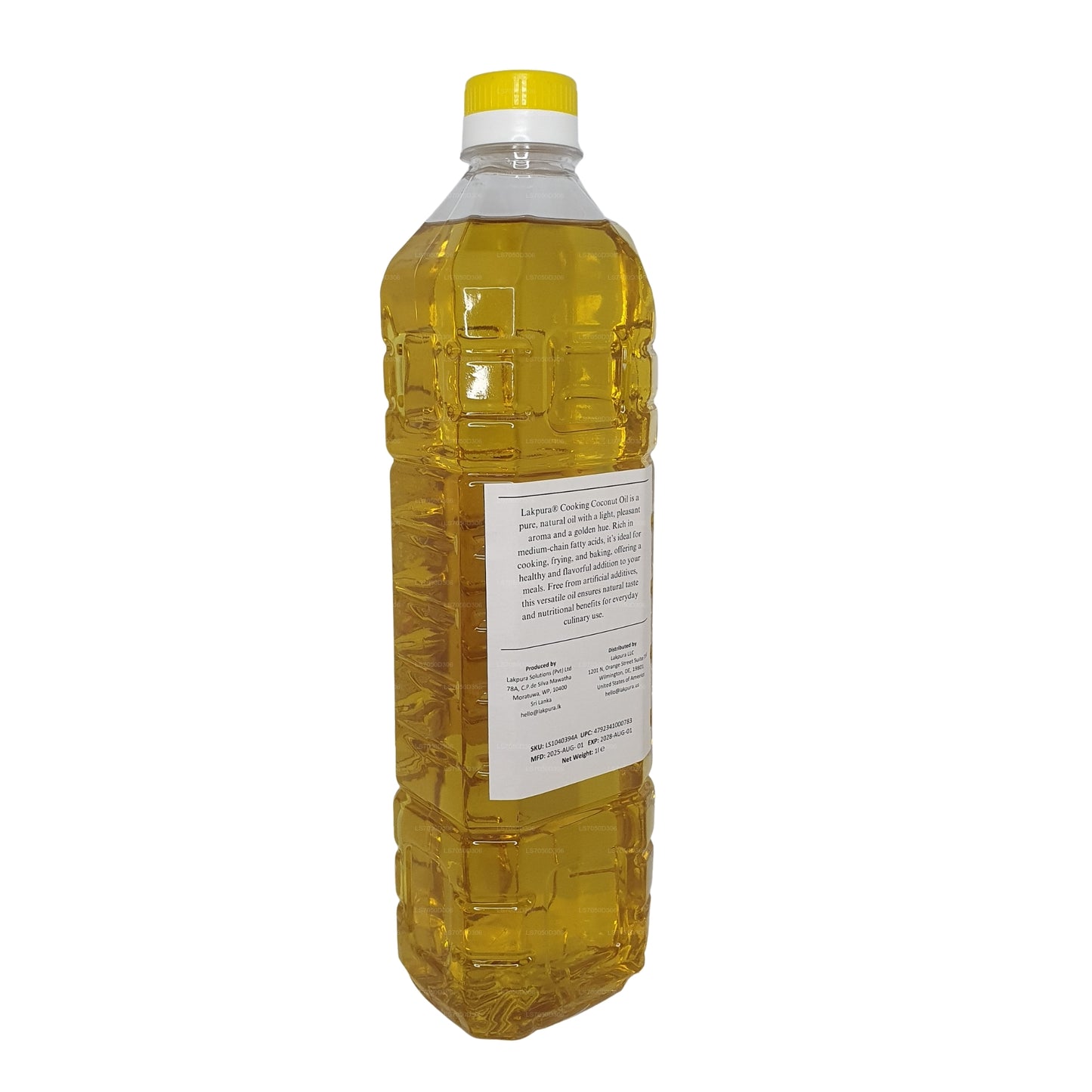 Lakpura Kokosnussöl zum Kochen (1L)