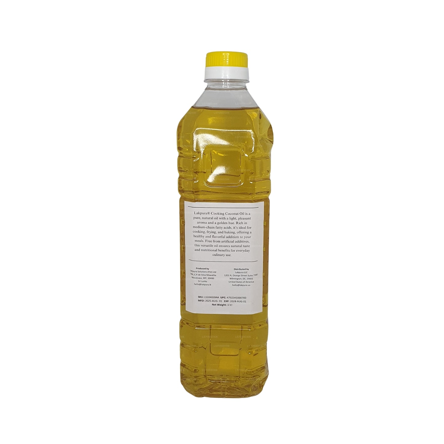 Lakpura Kokosnussöl zum Kochen (1L)