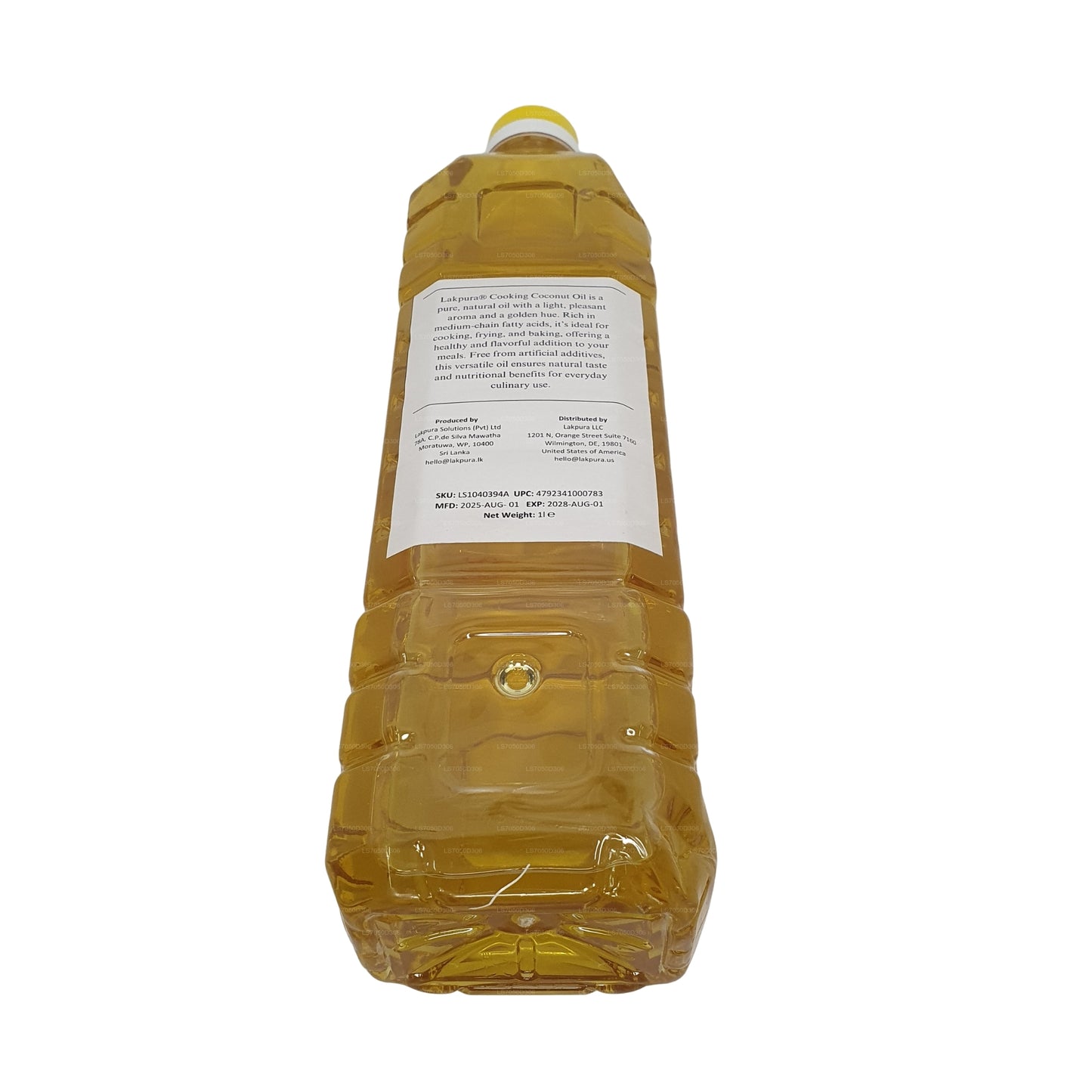 Lakpura Kokosnussöl zum Kochen (1L)
