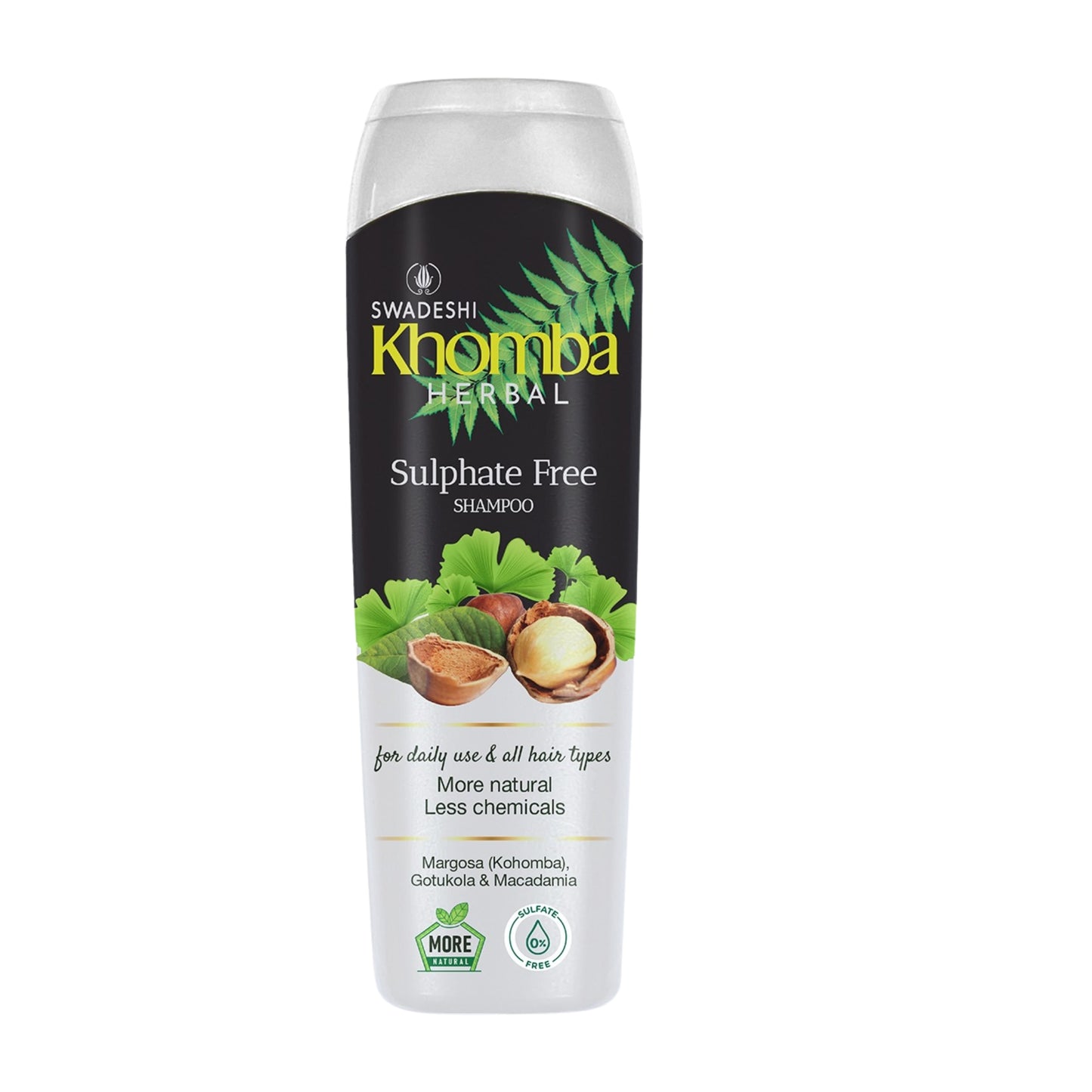 Swadeshi Khomba Schuppen Control Shampoo (180 ml)