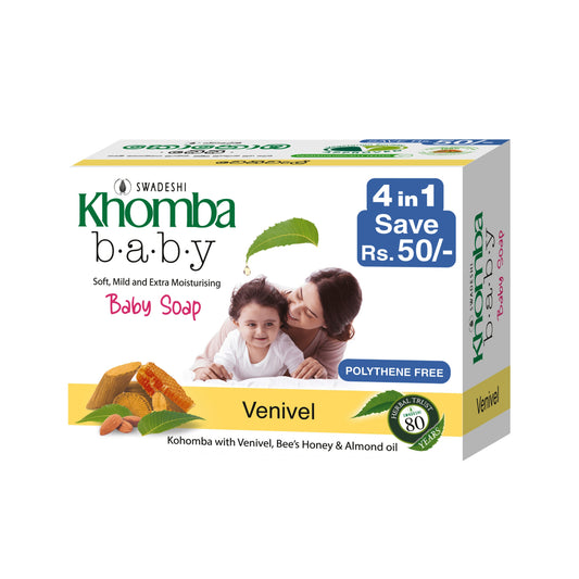 Swadeshi Khomba Babyseife Venivel 4 in 1 (4x70g)