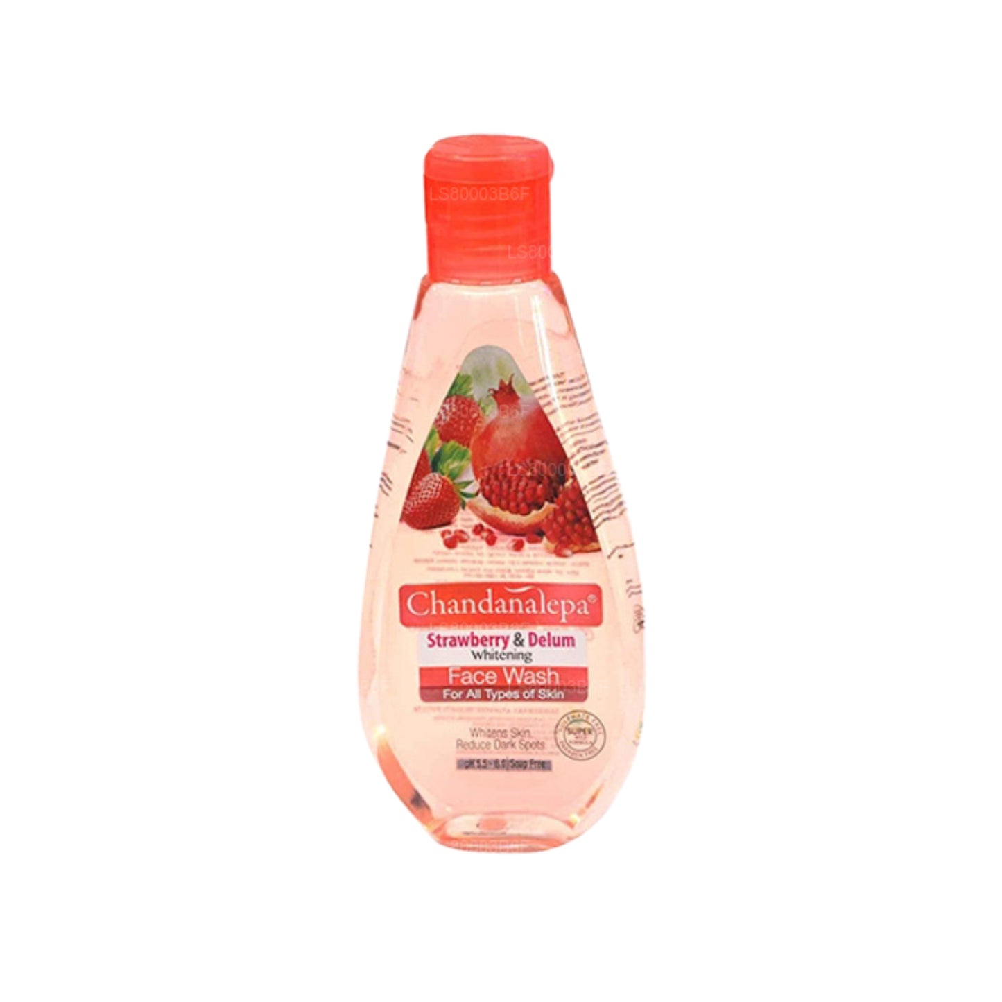 Chandanalepa Strawberry &amp; Delum Gesichtswaschmittel (100 ml)