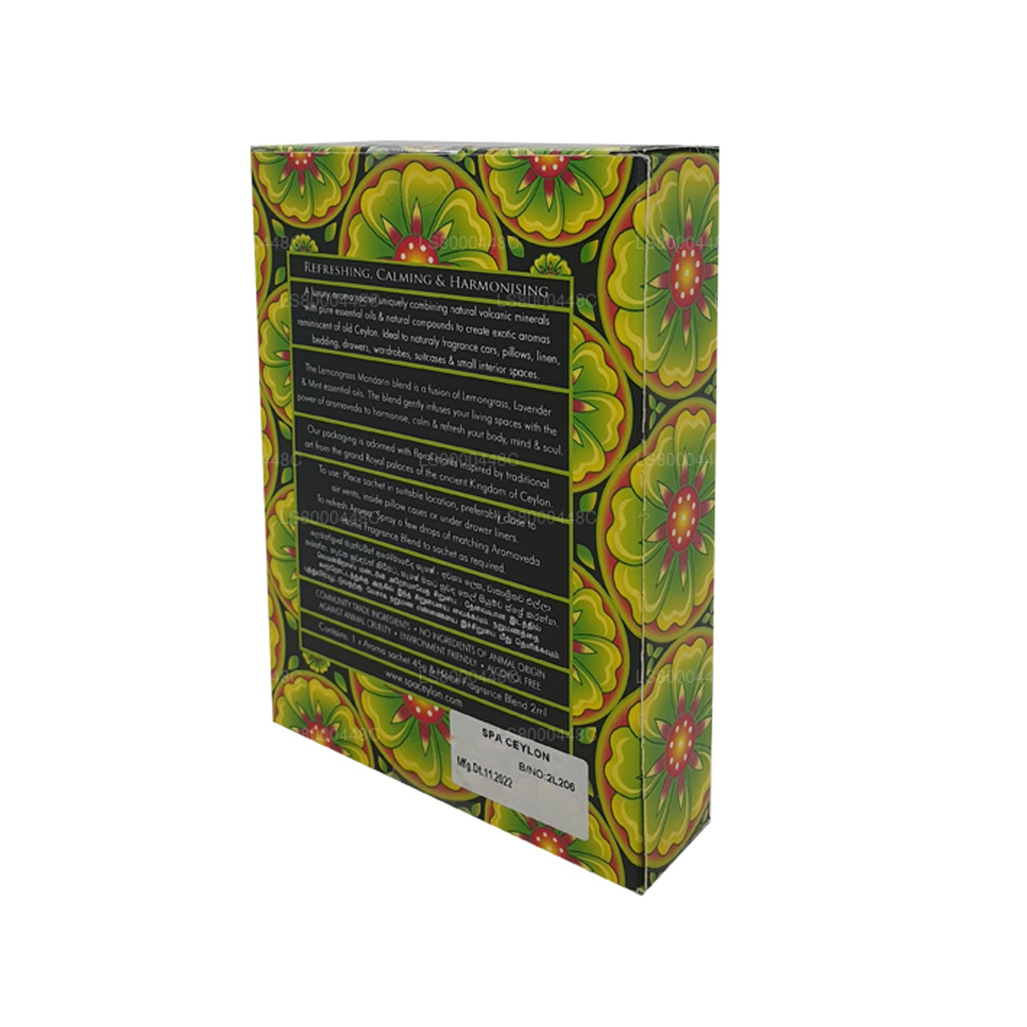 Spa Ceylon Aromabeutel Zitronengras Mandarine Aromaveda (45 g)