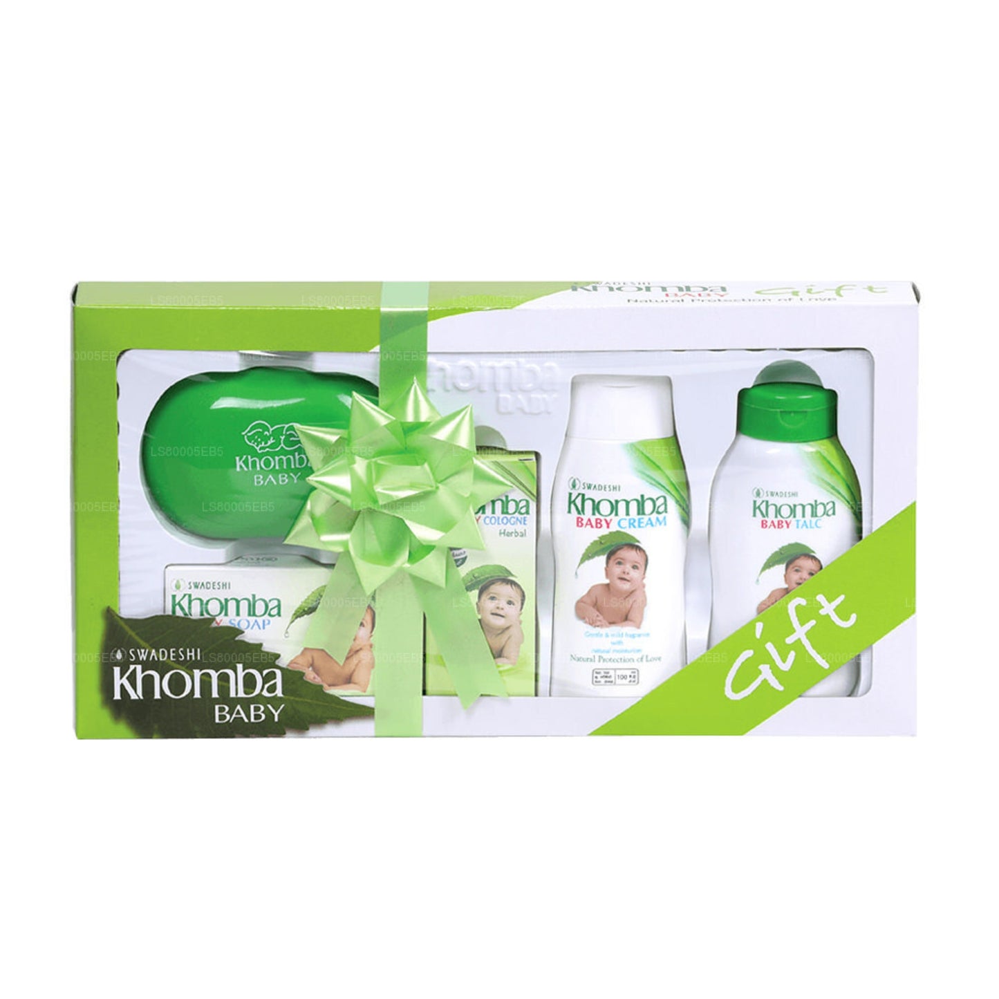 Swadeshi Khomba Baby Geschenkset Kräuter