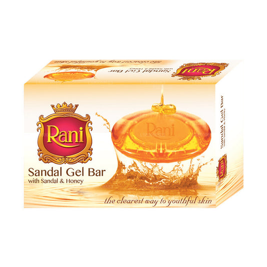 Swadeshi Rani Sandal Gelriegel mit Sandel- und Honigseife (70 g)