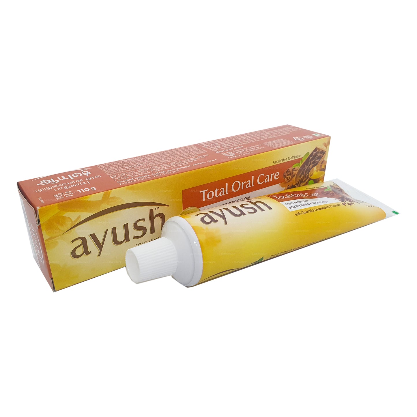 Ayush Zahnpasta mit Nelkenöl gegen Karies