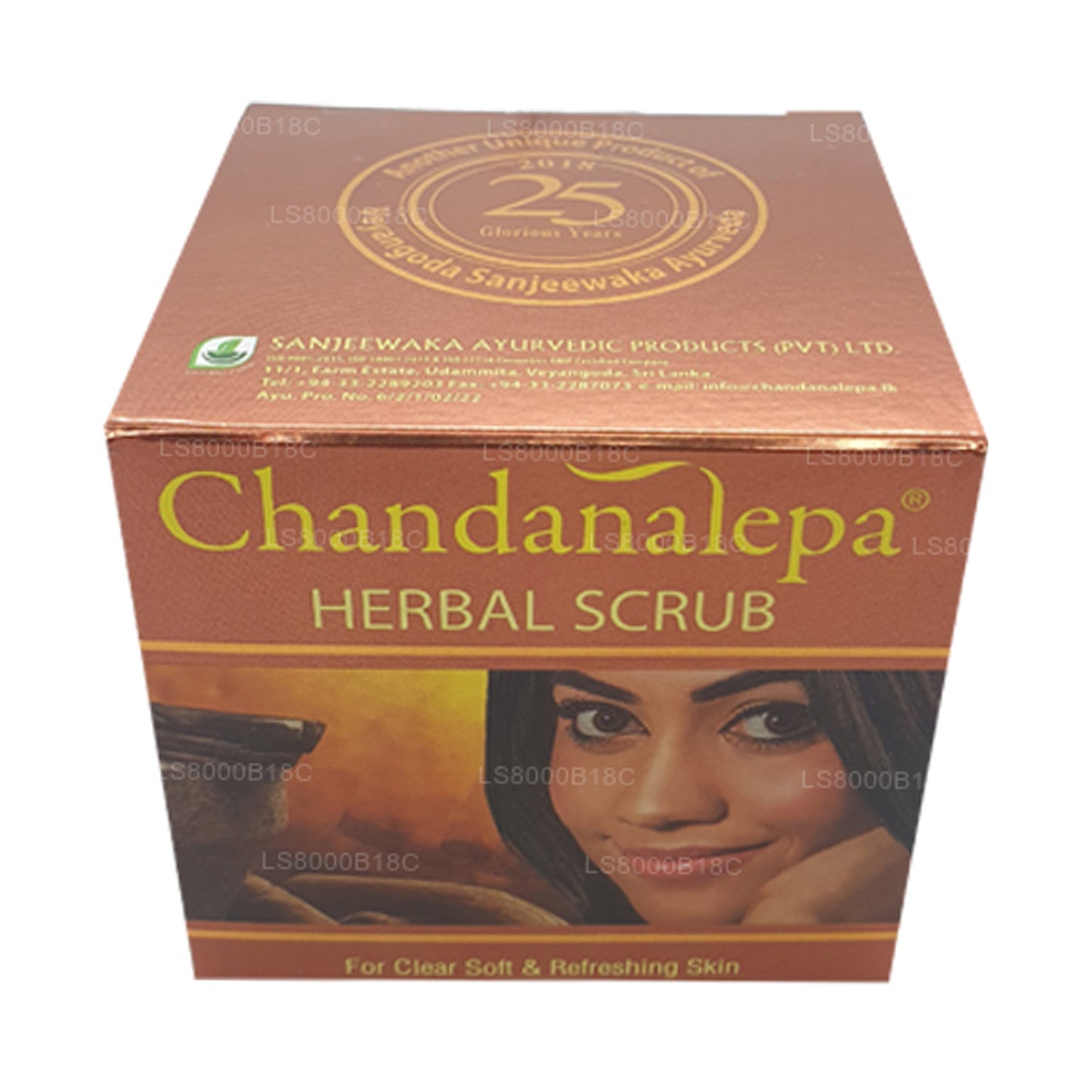 Chandanalepa Kräuterpeeling (20 g)