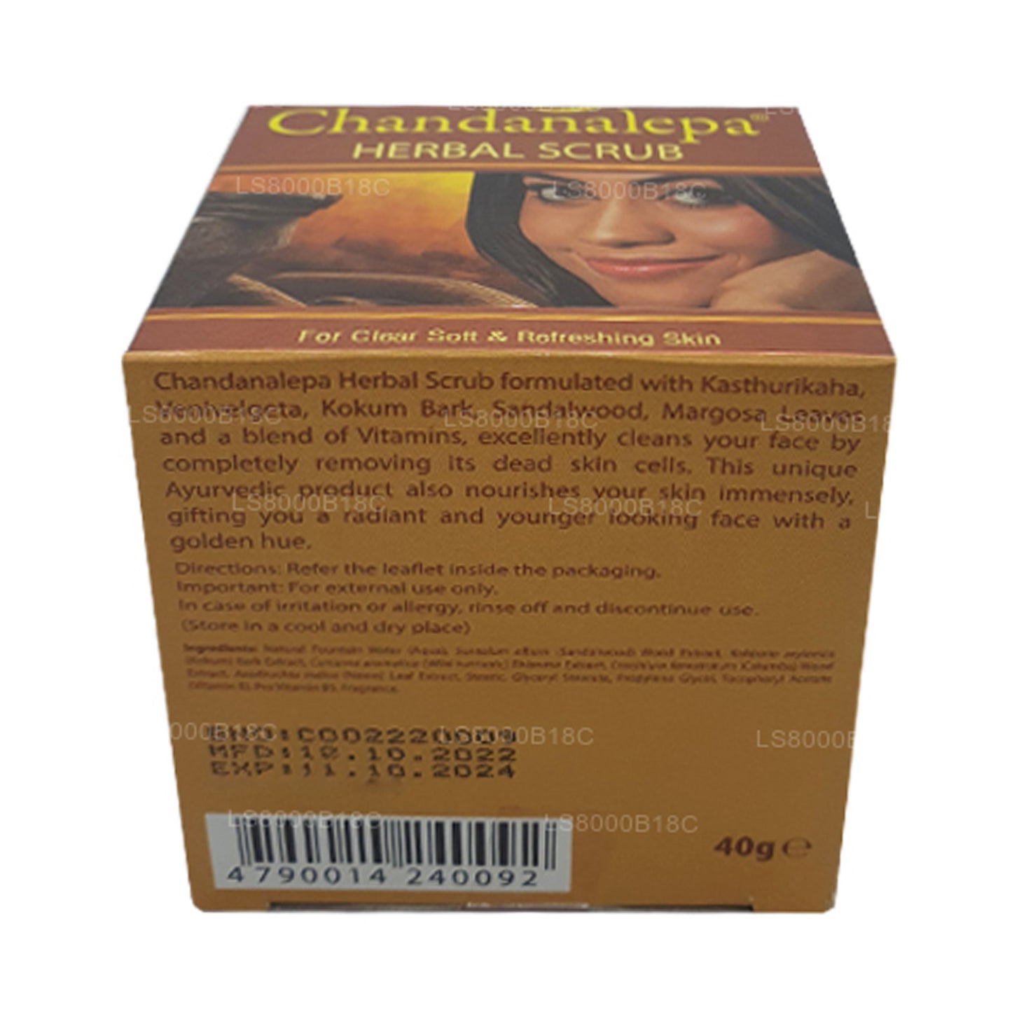Chandanalepa Kräuterpeeling (20 g)