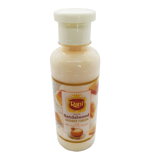 Swadeshi Rani Sandelholz-Duschcreme mit Milch, Honig und Kurkuma (250 ml)