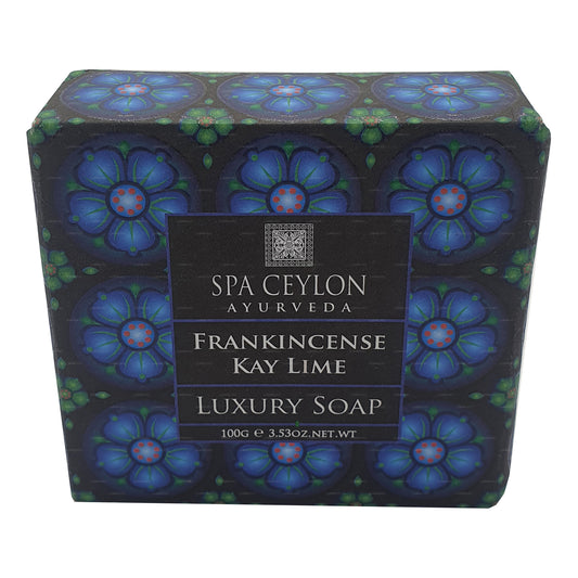 Spa Ceylon Weihrauch Kaffir Lime Luxusseife (100g)