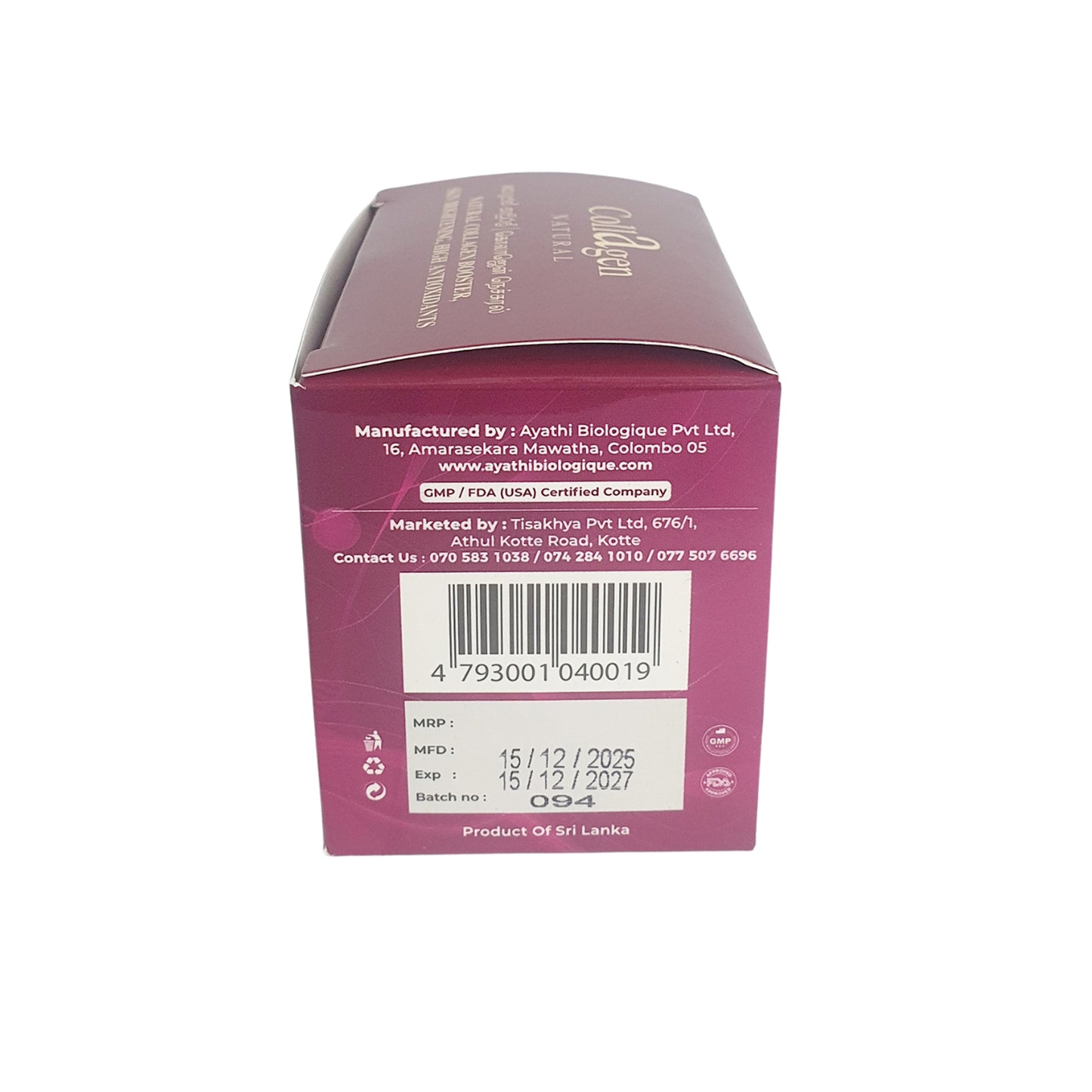 Clif Collagen Natural (60 Kapseln)