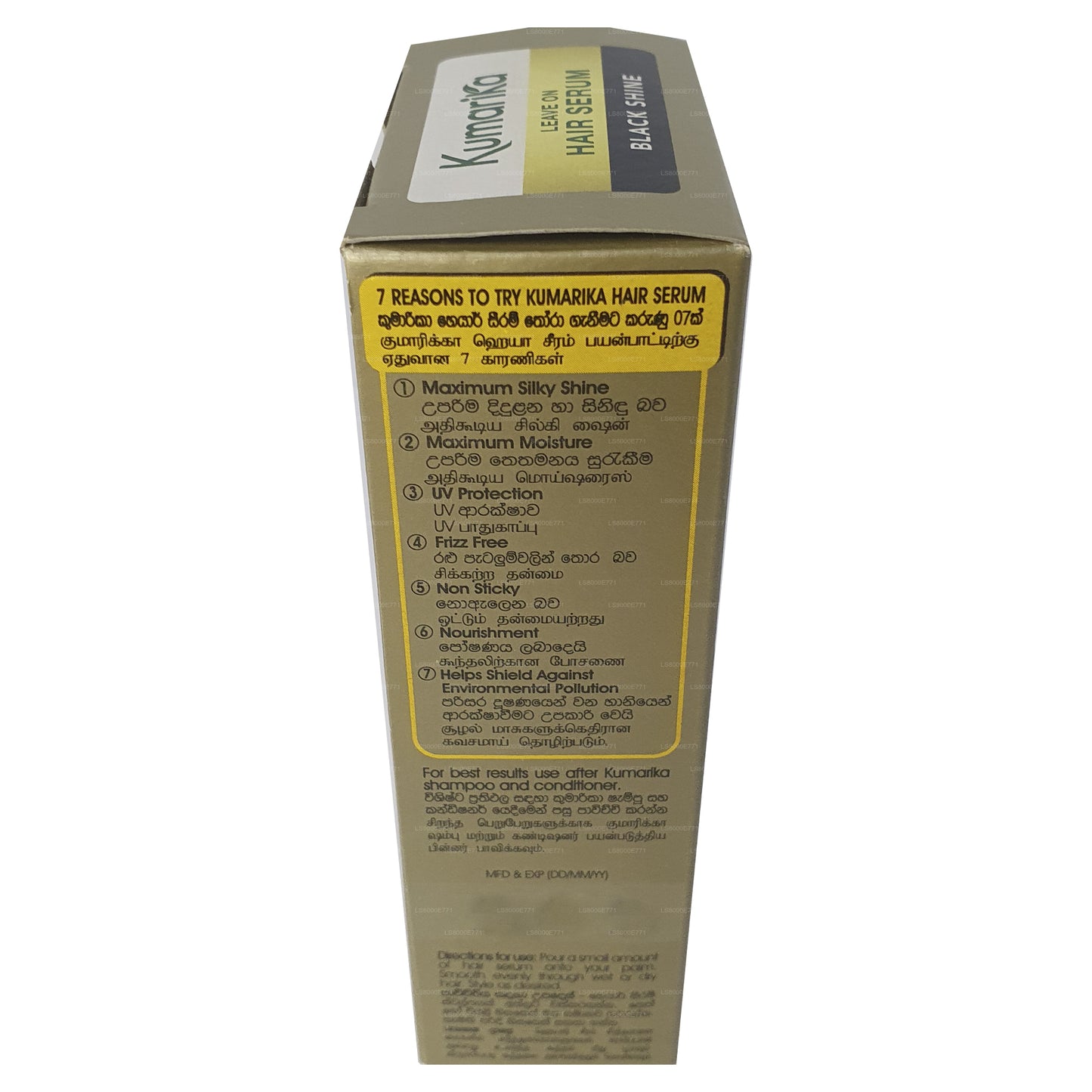 Kumarika Black Shine Haarserum (50 ml)
