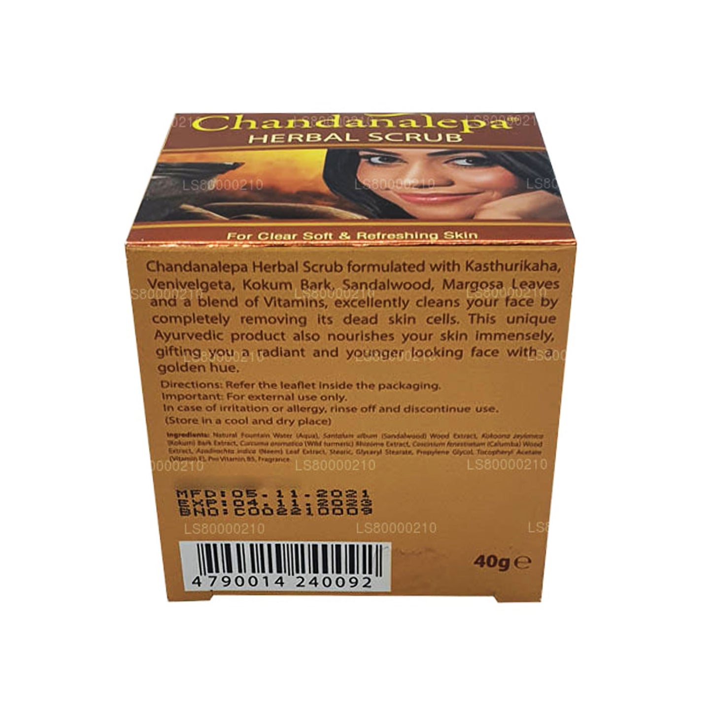 Chandanalepa Kräuterpeeling (40 g)