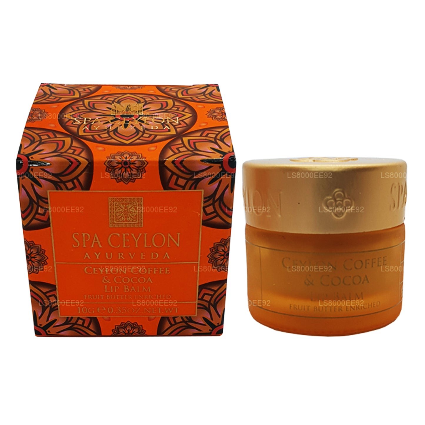 Spa Ceylon Ceylon Lippenbalsam mit Kaffee und Kakao (10 g)