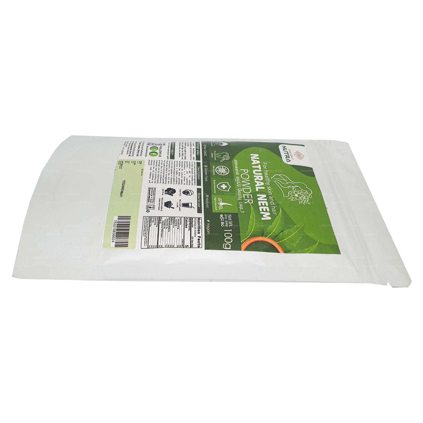 Uraltes Nutra-Neem-Pulver (100 g)